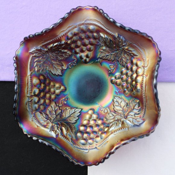 Grape and Cable Bowl - Picture 1 of 5